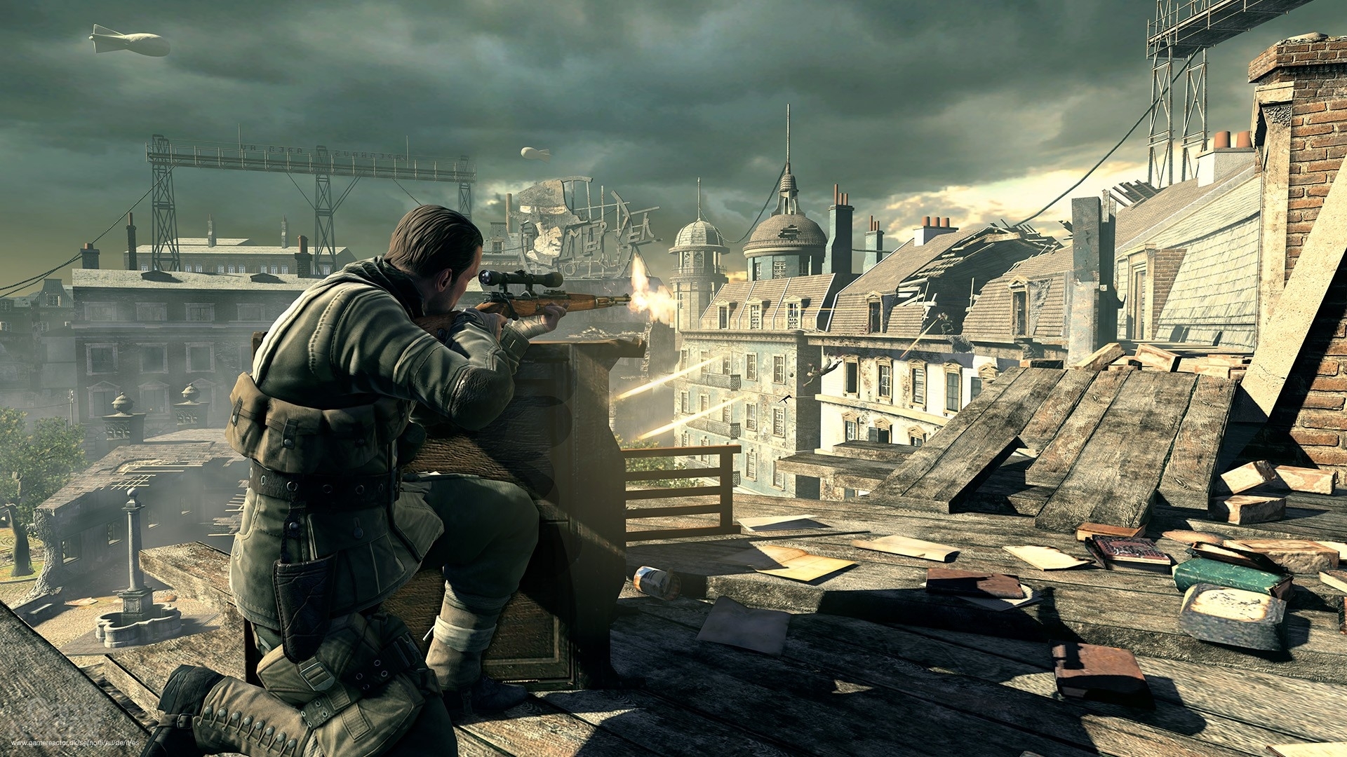 Скриншот из игры Sniper Elite V2 Remastered под номером 13