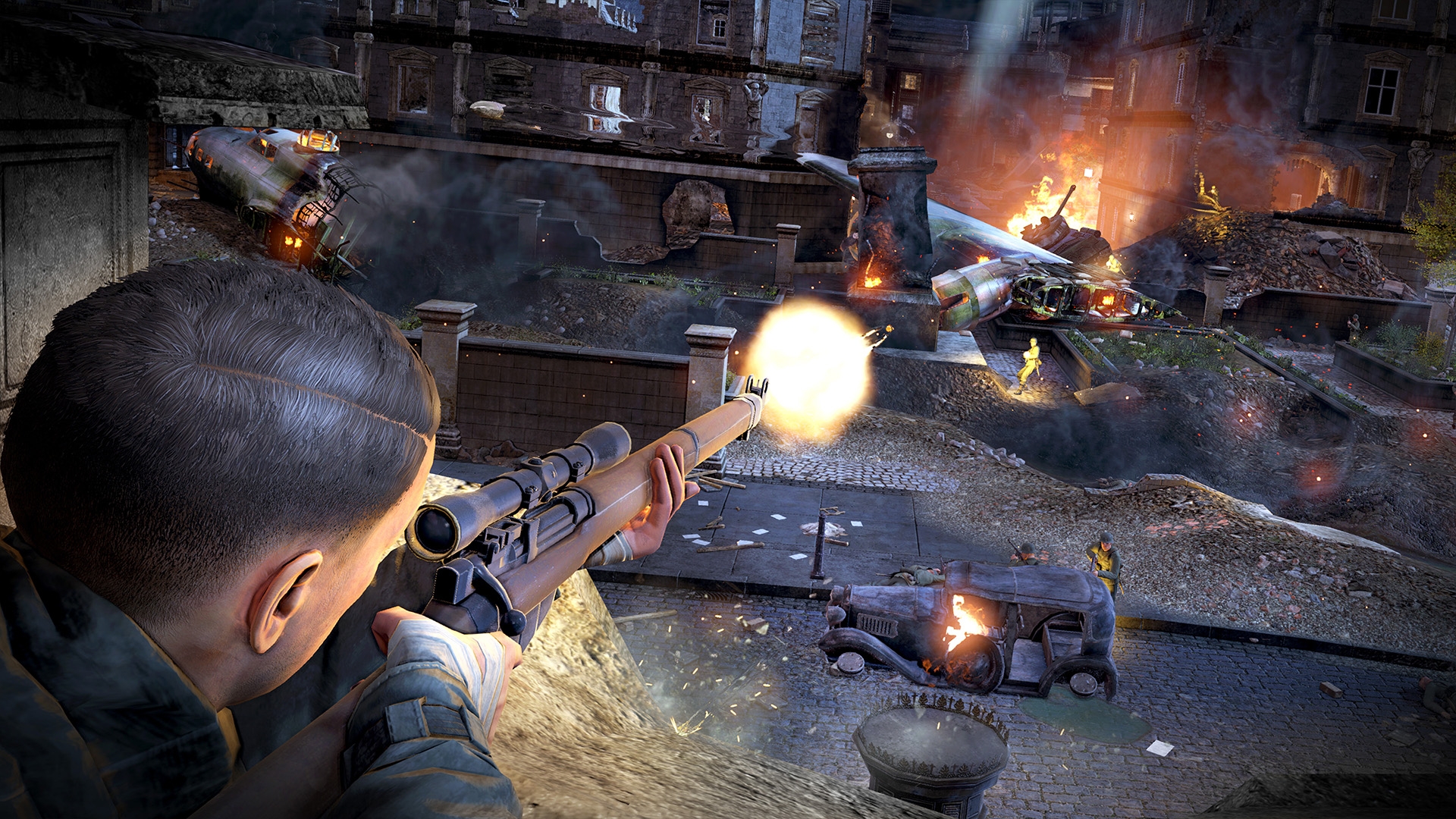 Скриншот из игры Sniper Elite V2 Remastered под номером 9