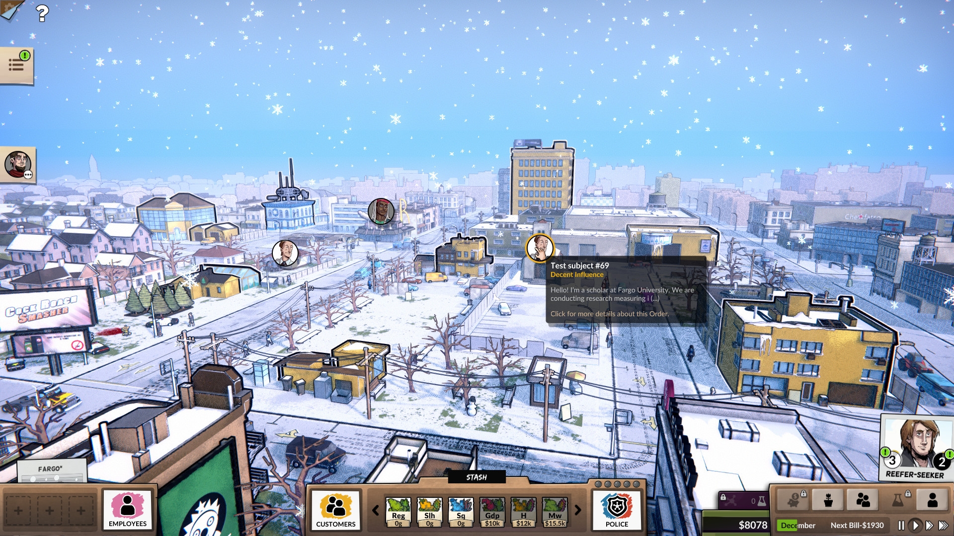 Скриншот из игры Weedcraft Inc под номером 4