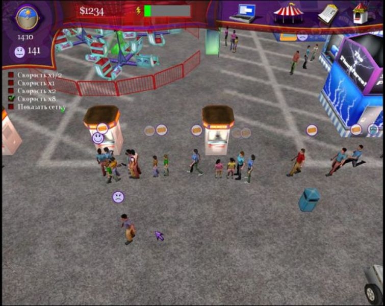 Скриншот из игры Ride! Carnival Tycoon под номером 5