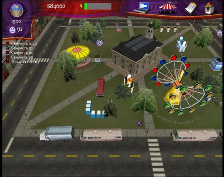Скриншот из игры Ride! Carnival Tycoon под номером 7