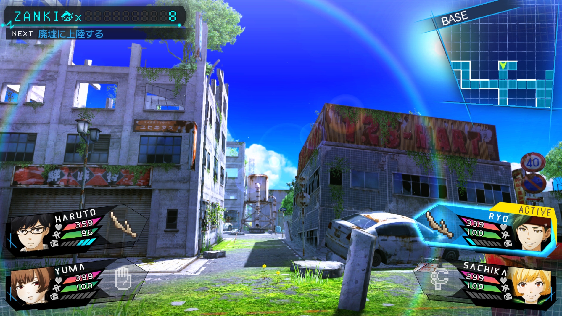 Скриншот из игры Zanki Zero: Last Beginning под номером 2