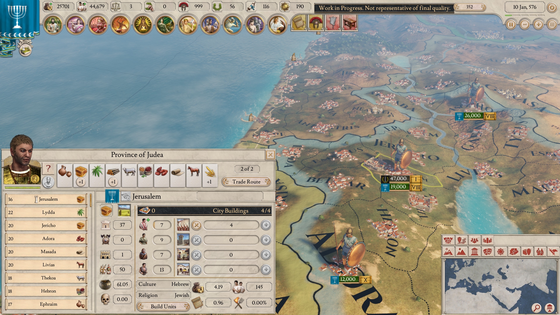 Скриншот из игры Imperator: Rome под номером 11