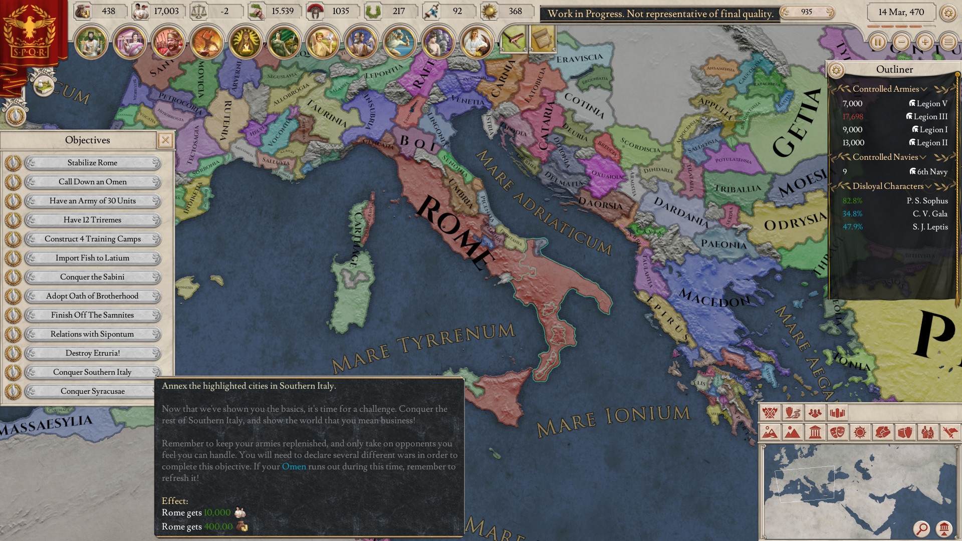 Скриншот из игры Imperator: Rome под номером 12
