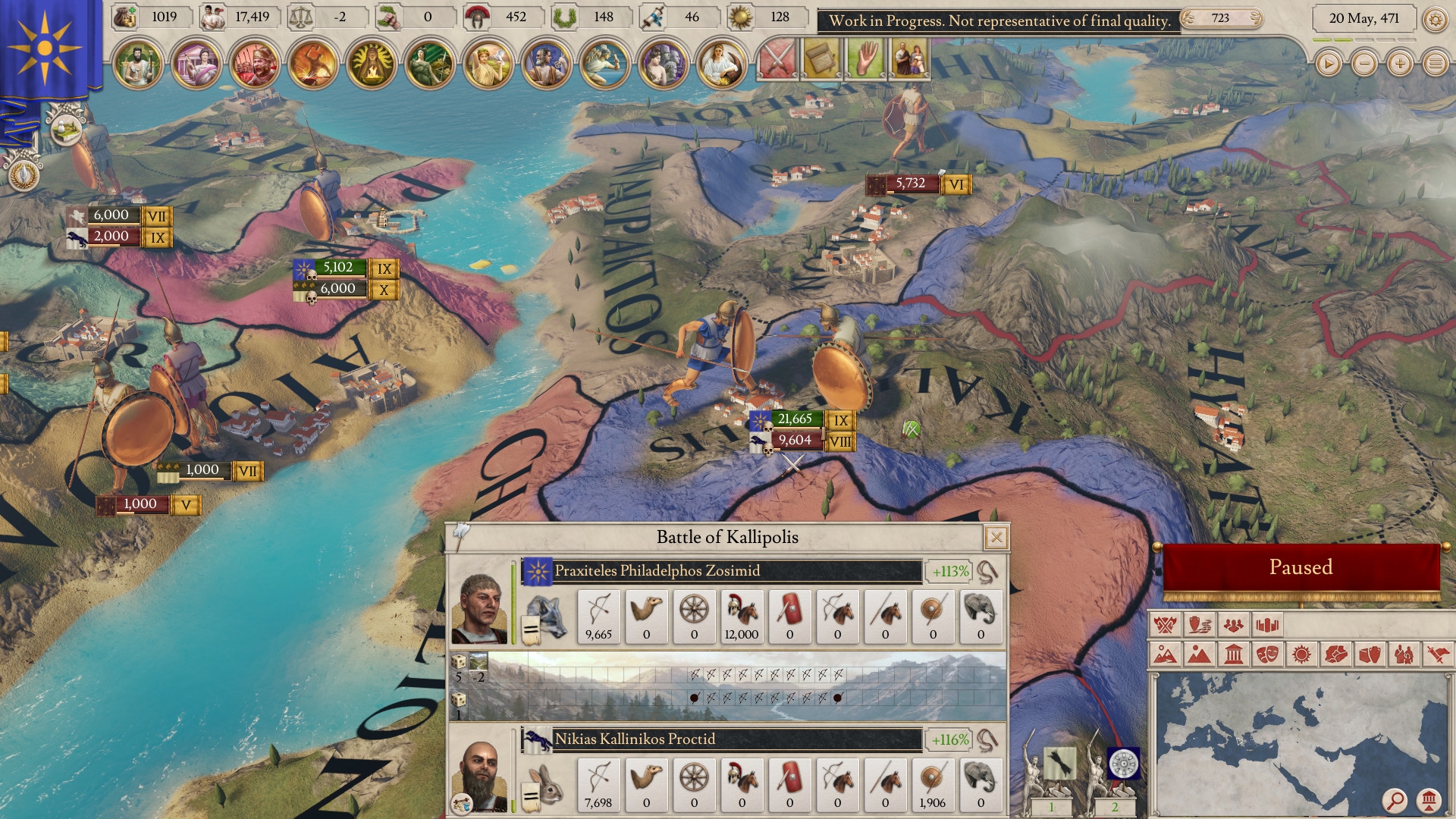 Скриншот из игры Imperator: Rome под номером 9
