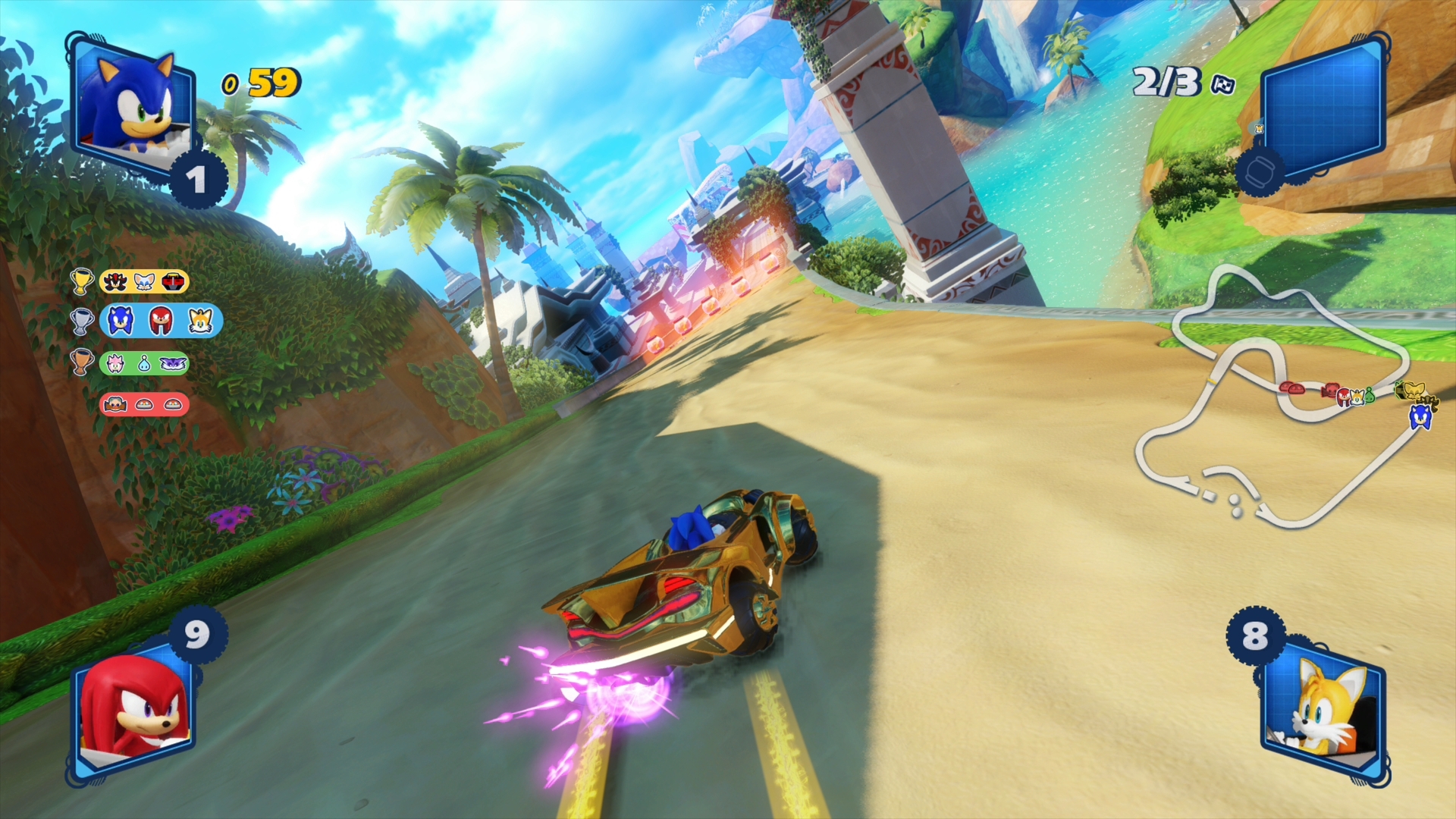 Скриншот из игры Team Sonic Racing под номером 2