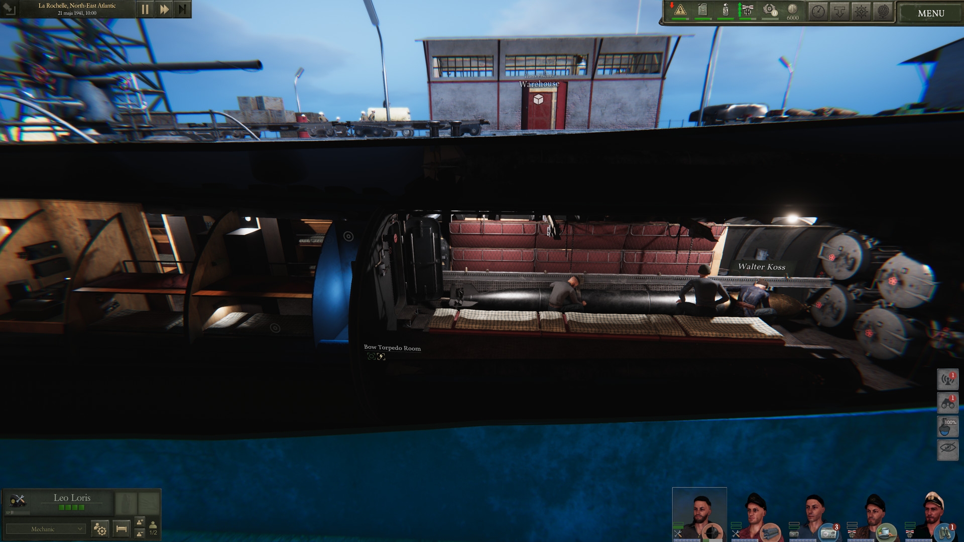 Скриншот из игры Uboat под номером 18