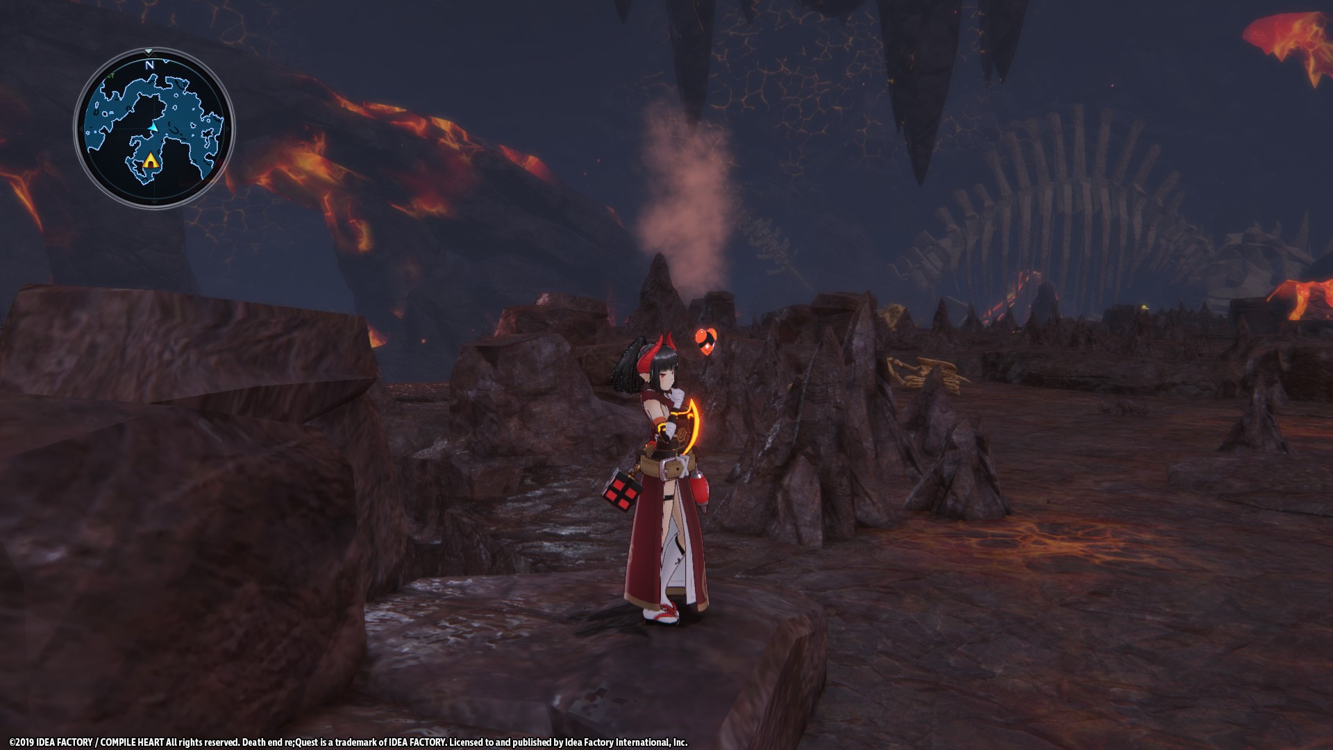 Скриншот из игры Death end re;Quest под номером 1