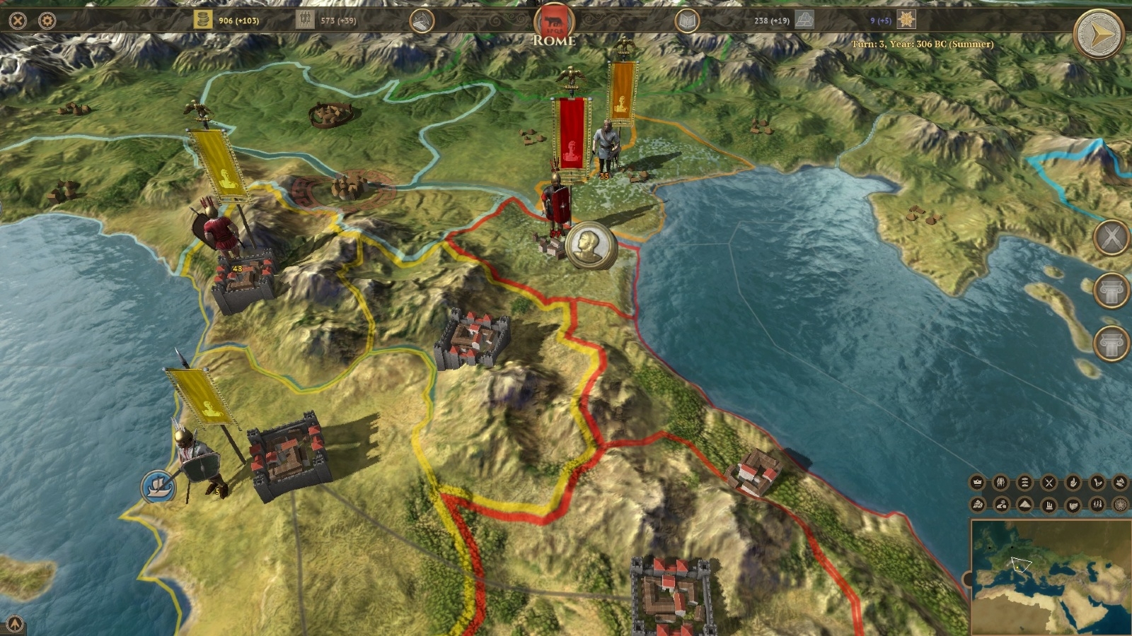 Скриншот из игры Field of Glory: Empires под номером 15