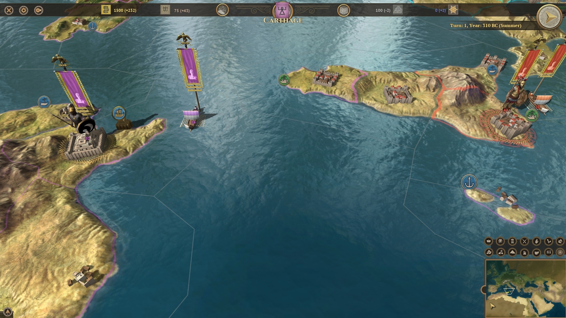 Скриншот из игры Field of Glory: Empires под номером 2