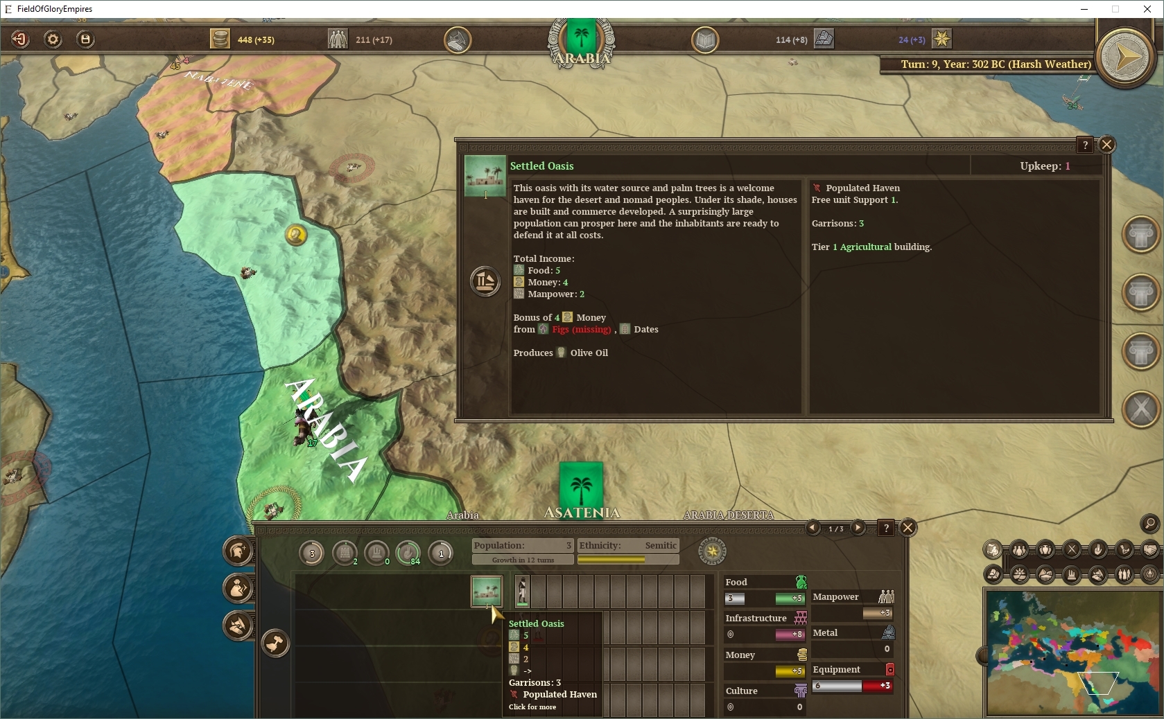 Скриншот из игры Field of Glory: Empires под номером 7