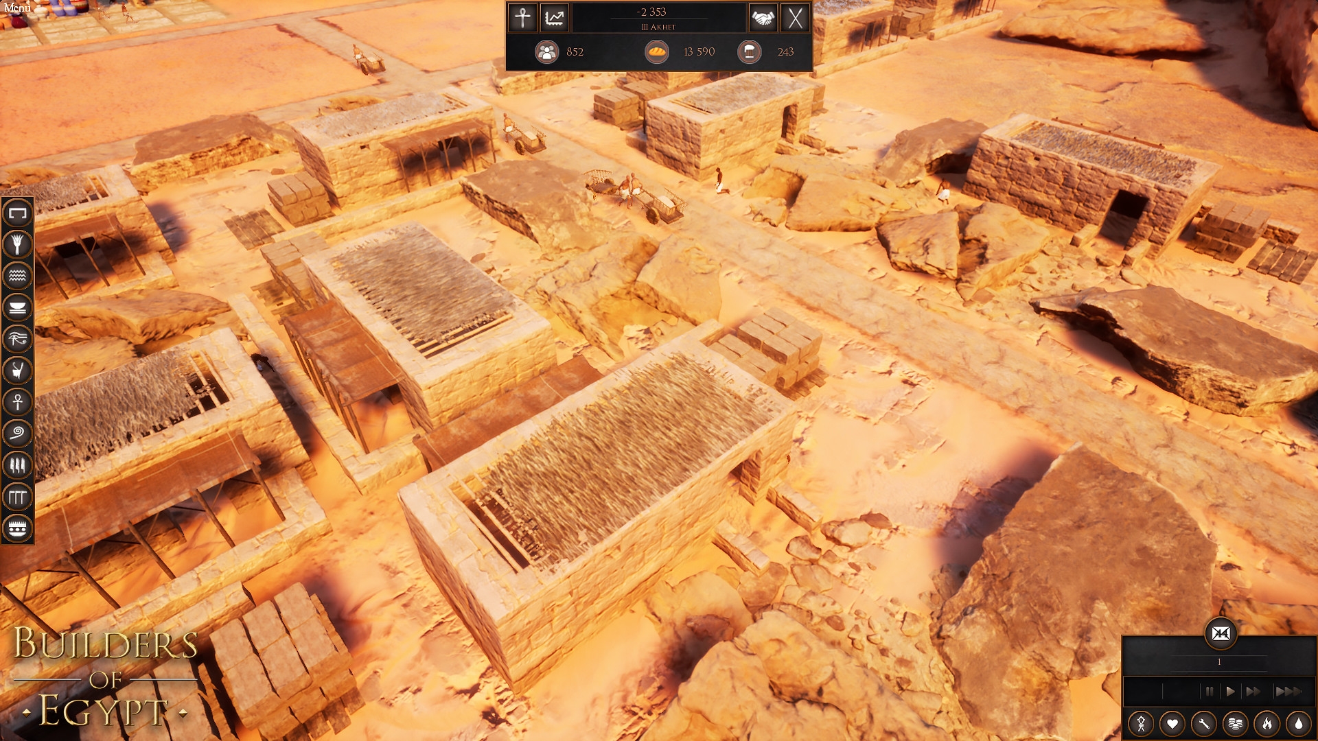 Скриншот из игры Builders of Egypt под номером 1