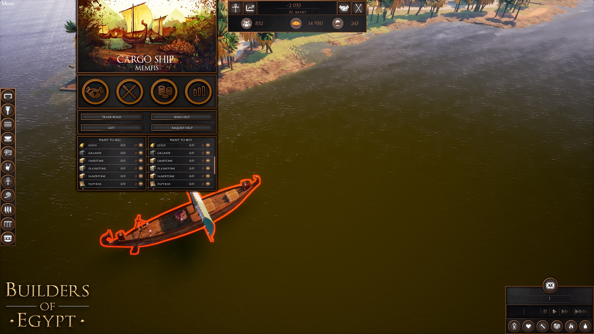 Скриншот из игры Builders of Egypt под номером 3