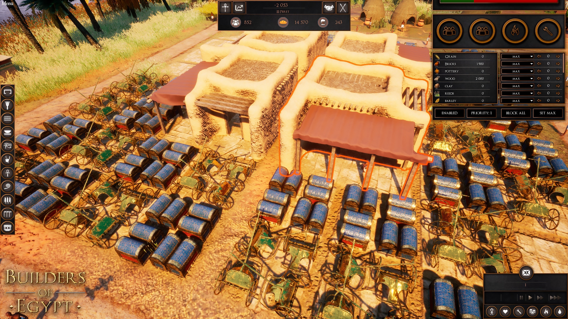 Скриншот из игры Builders of Egypt под номером 6
