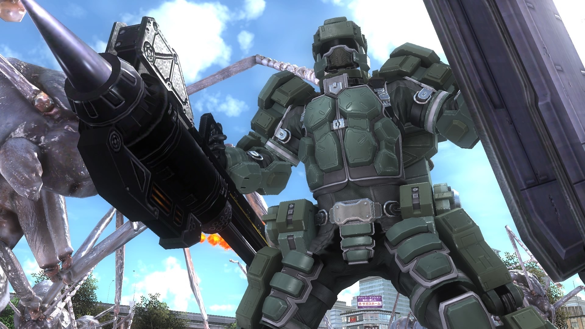 Скриншот из игры Earth Defense Force 5 под номером 4