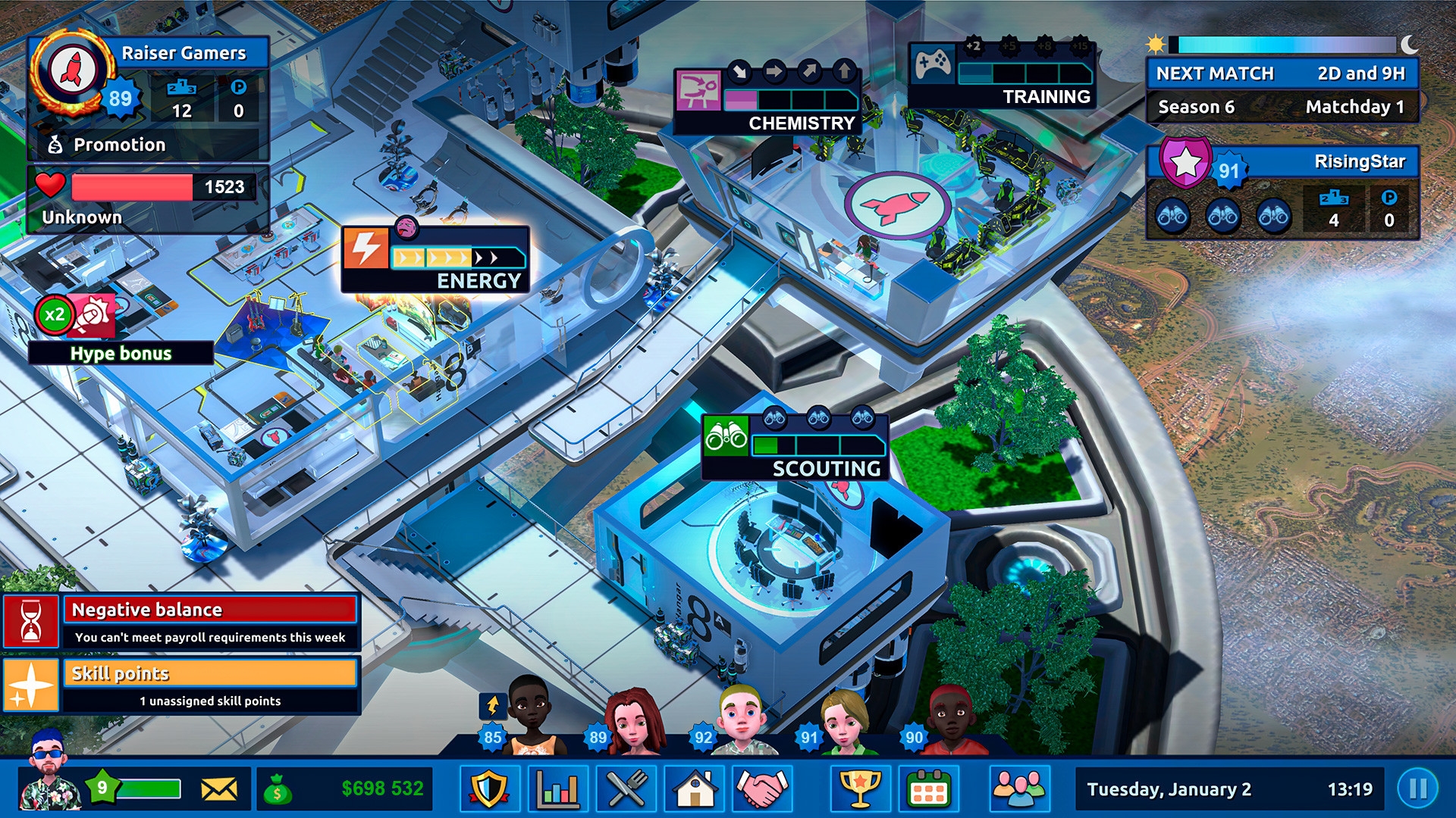 Скриншот из игры Esports Life Tycoon под номером 23