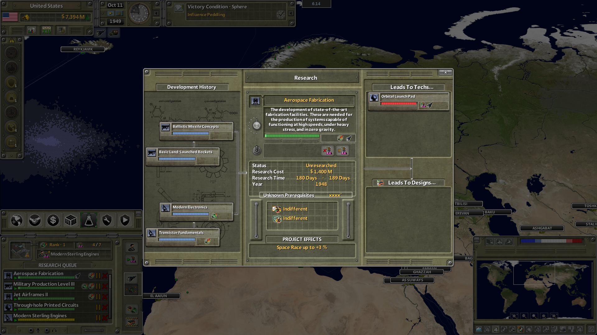 Скриншот из игры Supreme Ruler Ultimate под номером 6