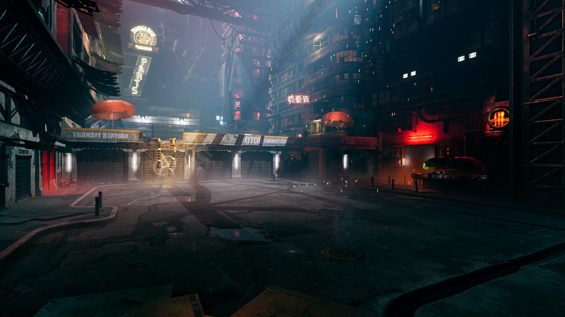 Скриншот из игры Ghostrunner под номером 3