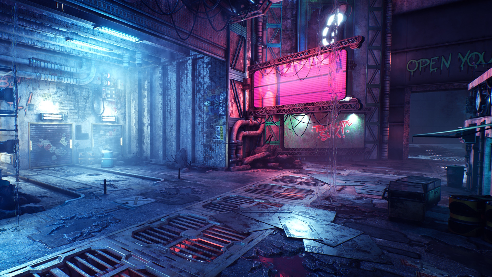 Скриншот из игры Ghostrunner под номером 5