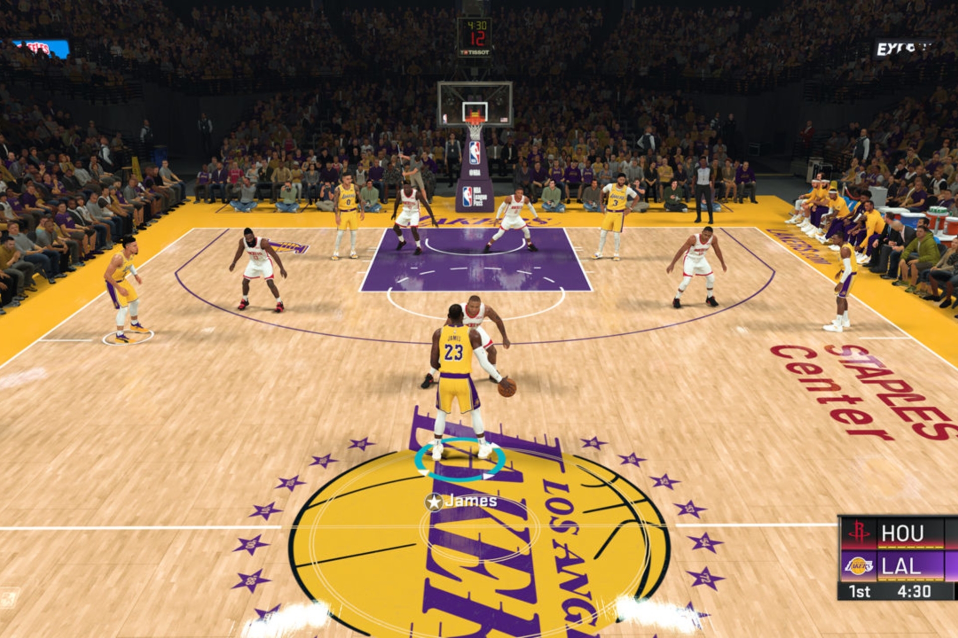 Скриншот из игры NBA 2K20 под номером 5