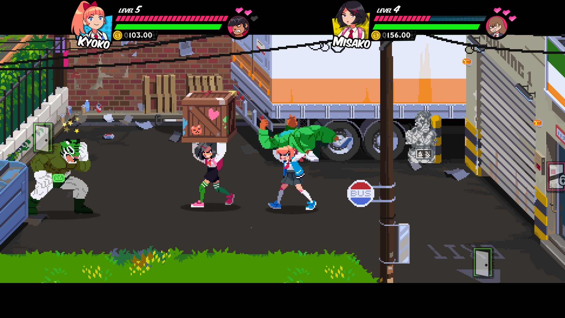 Скриншот из игры River City Girls под номером 2