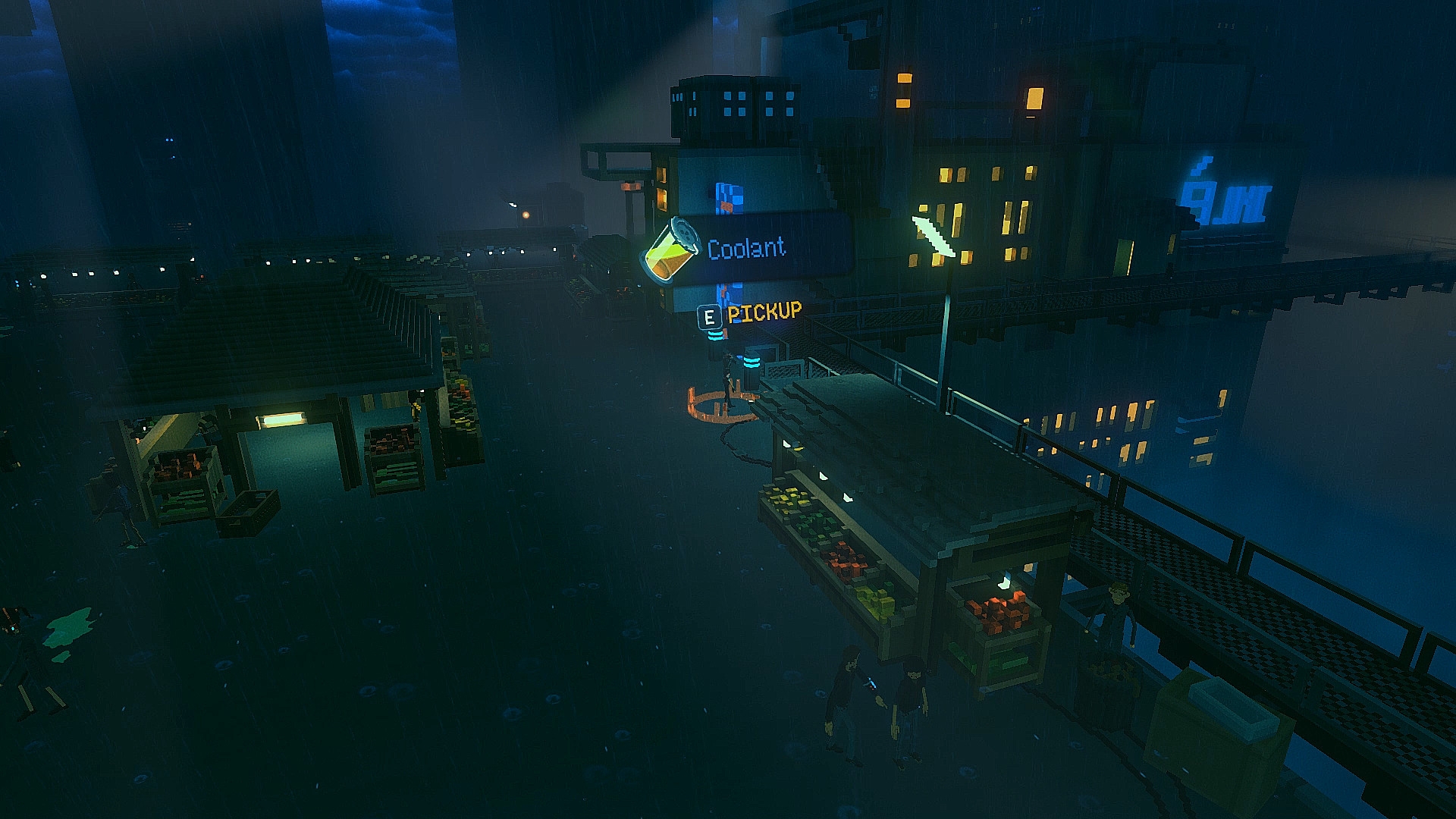 Скриншот из игры Cloudpunk под номером 2