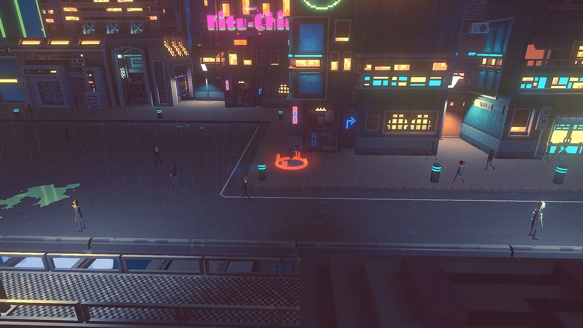 Скриншот из игры Cloudpunk под номером 7