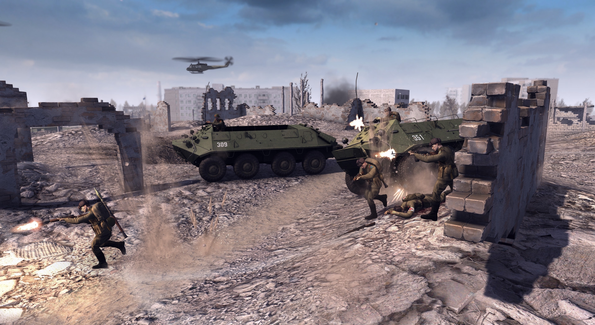 Скриншот из игры Men of War: Assault Squad 2 - Cold War под номером 1