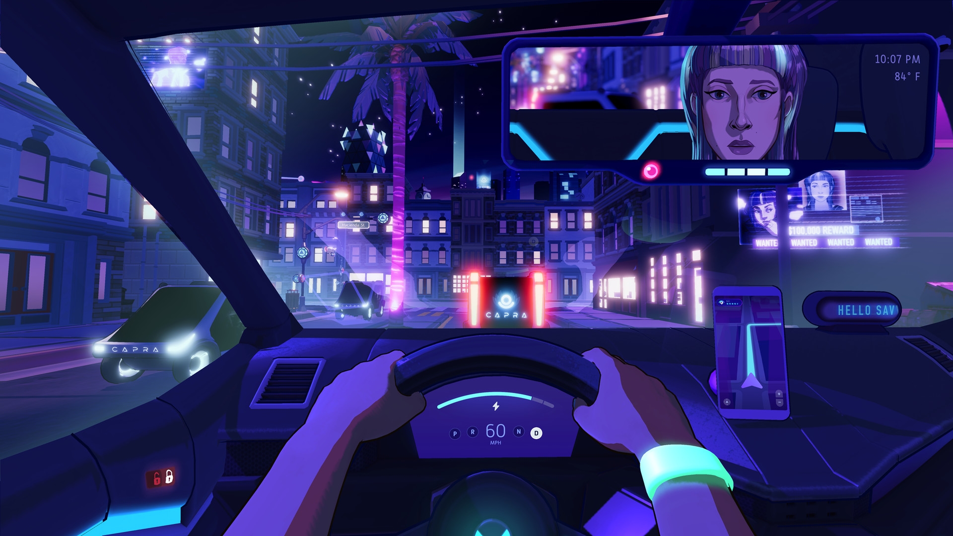 Скриншот из игры Neo Cab под номером 3