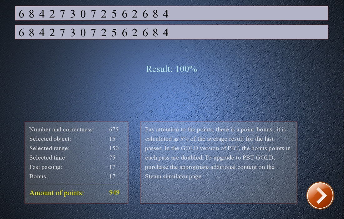 Скриншот из игры Power Brain Trainer под номером 9