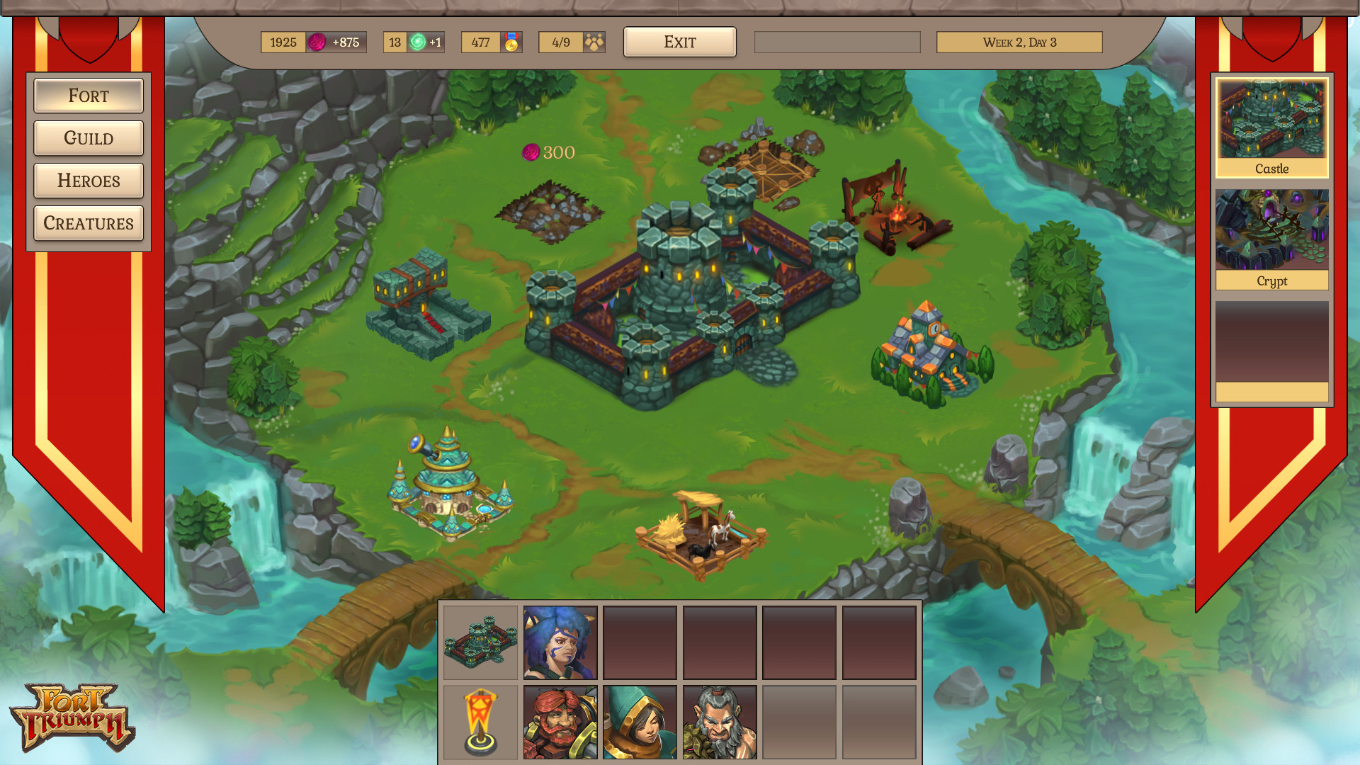 Скриншот из игры Fort Triumph под номером 7