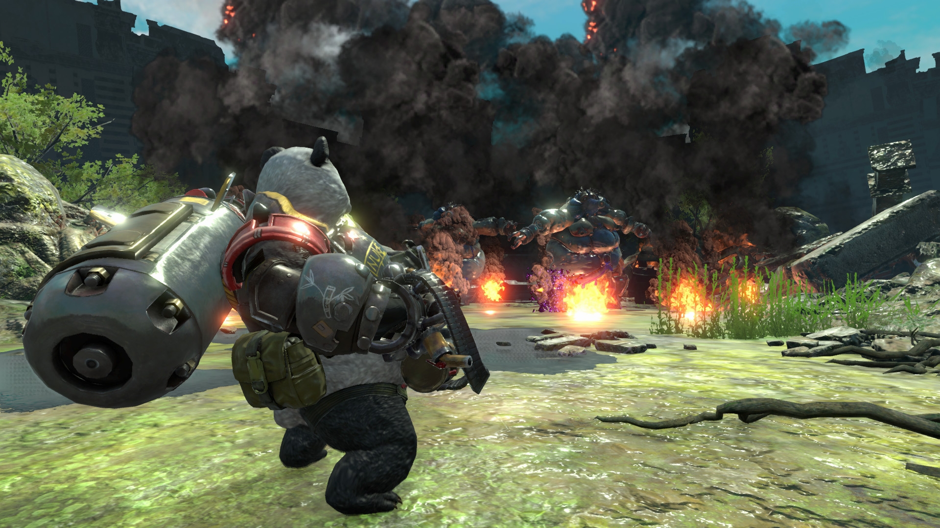 Скриншот из игры Contra: Rogue Corps под номером 5
