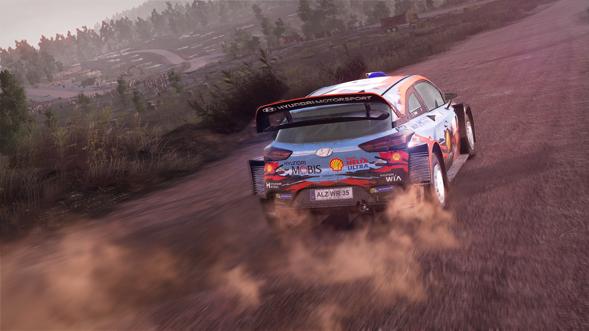 Скриншот из игры WRC 8 под номером 2