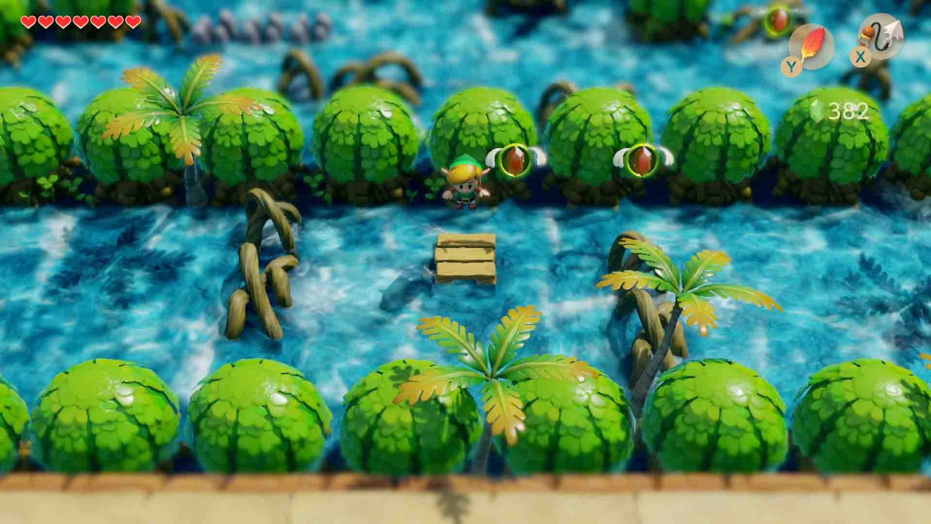Скриншот из игры The Legend of Zelda: Link