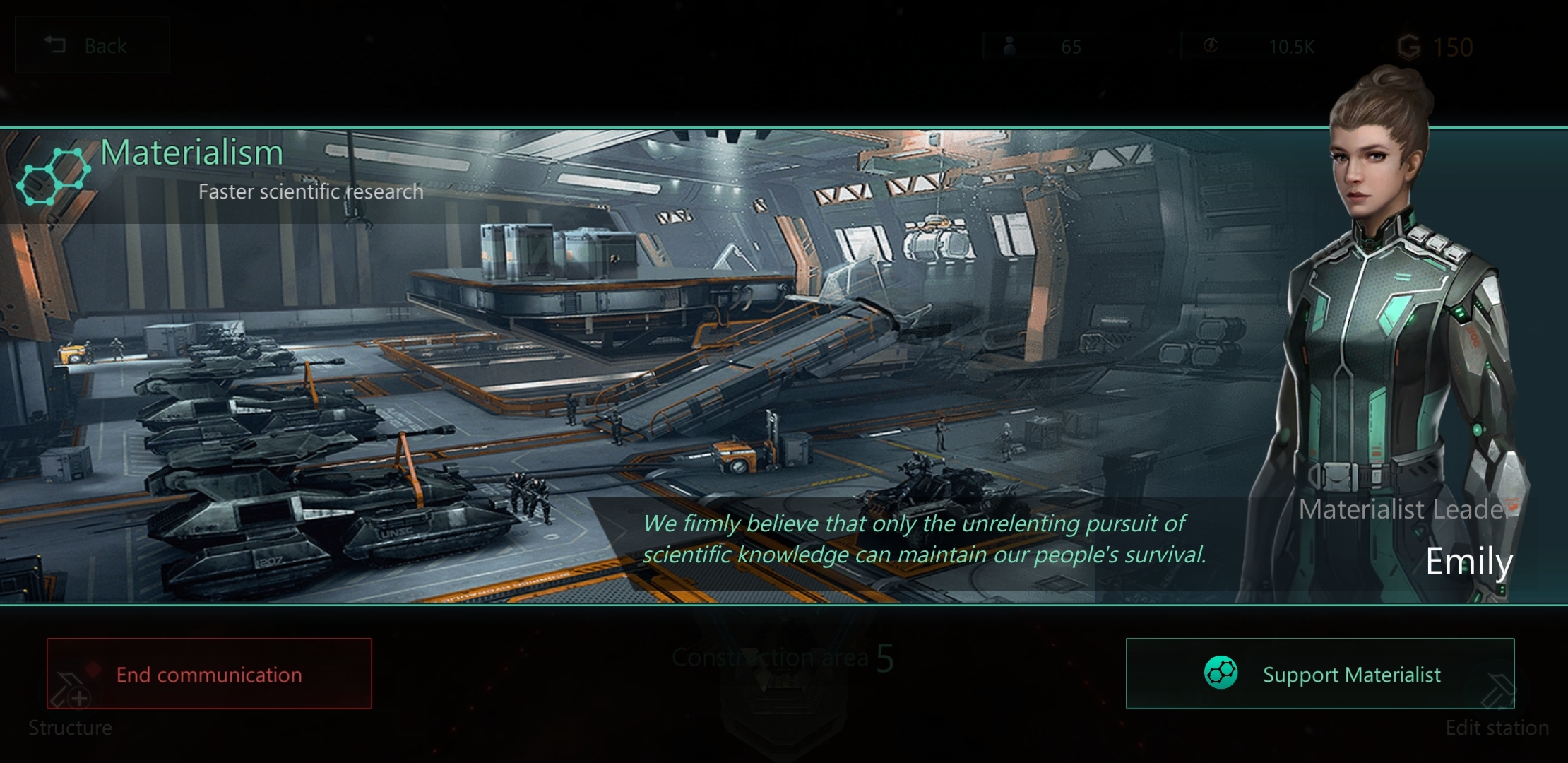 Скриншот из игры Stellaris: Galaxy Command под номером 1