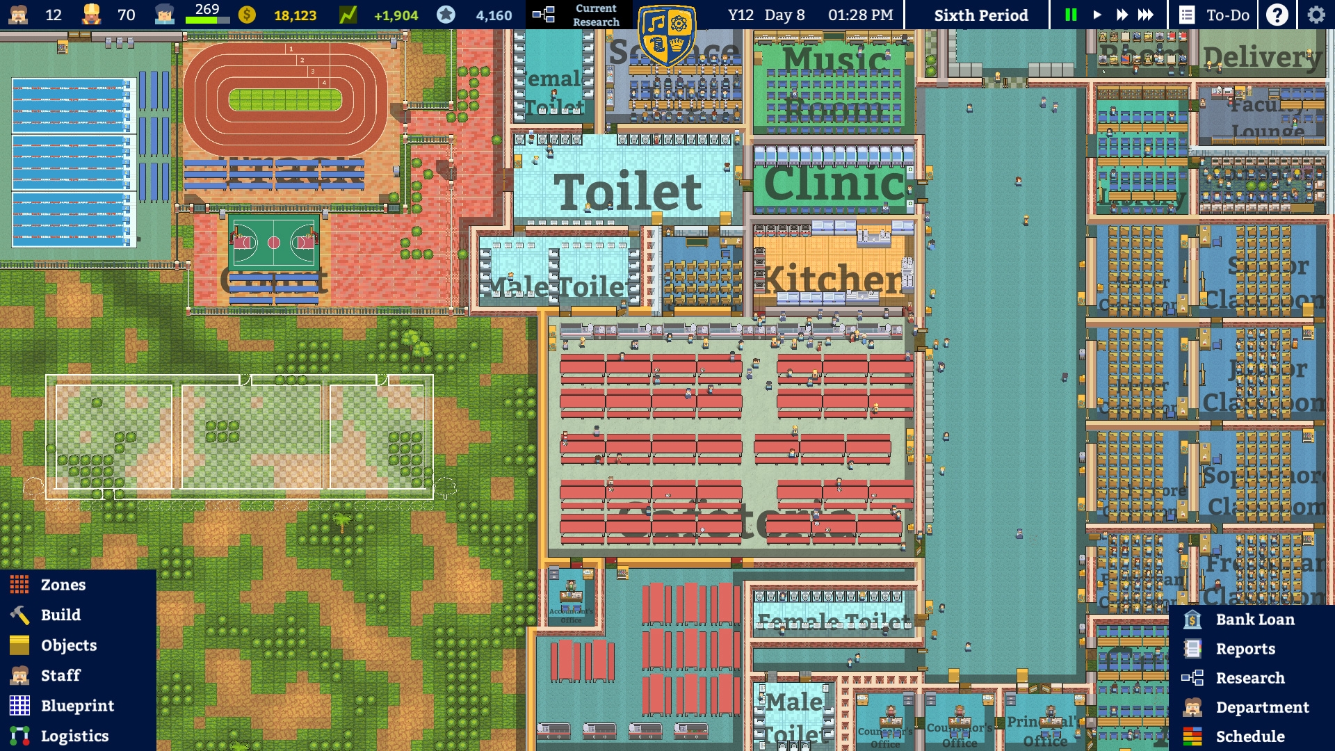 Скриншот из игры Academia: School Simulator под номером 21