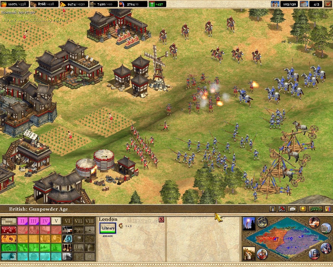 Скриншот из игры Rise of Nations под номером 2