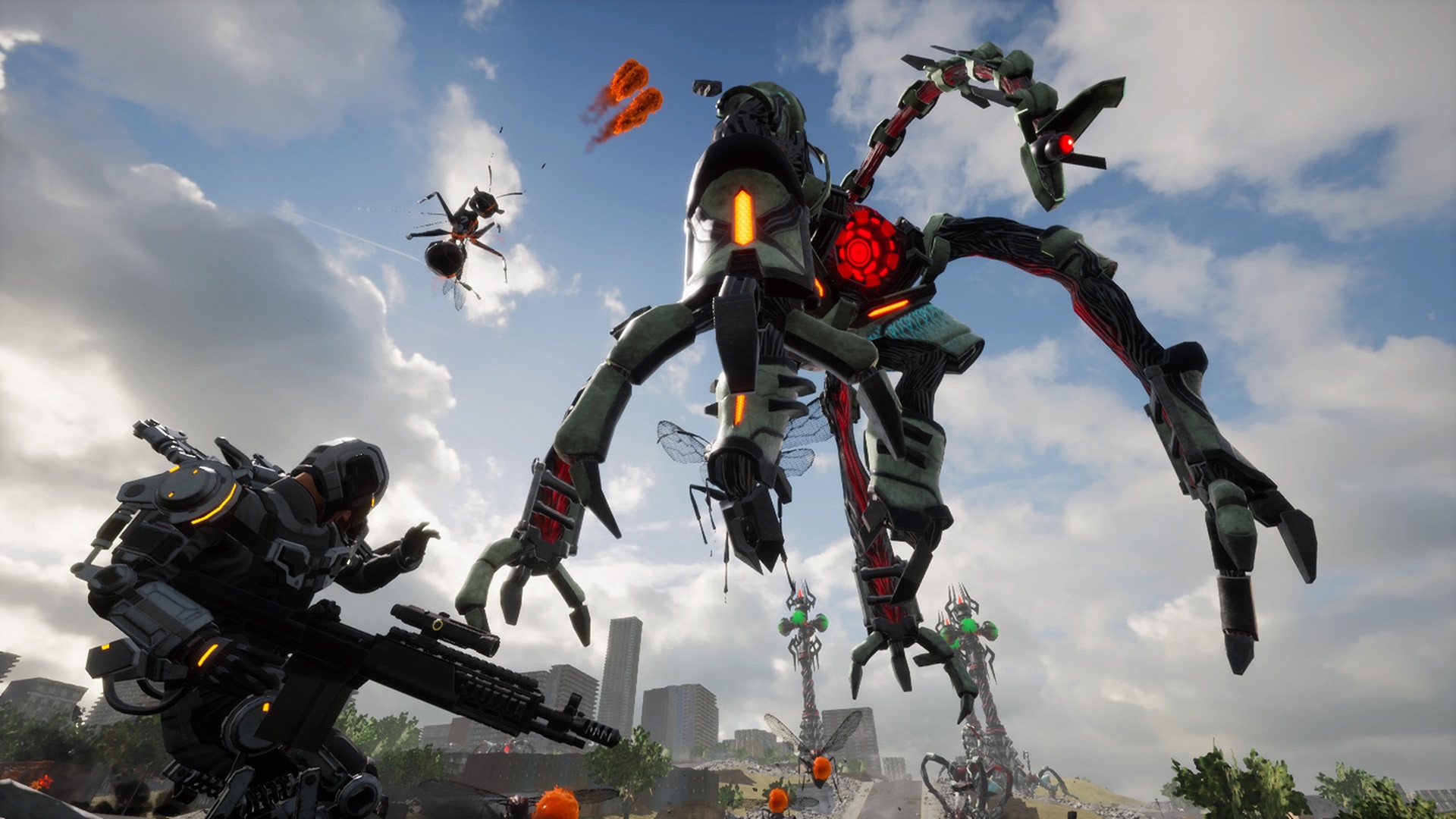Скриншот из игры Earth Defense Force: Iron Rain под номером 11