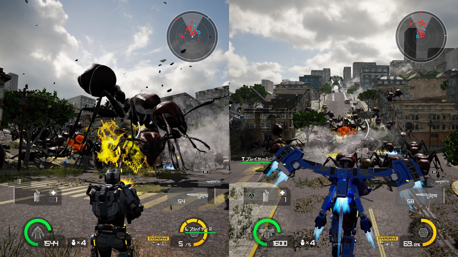 Скриншот из игры Earth Defense Force: Iron Rain под номером 7