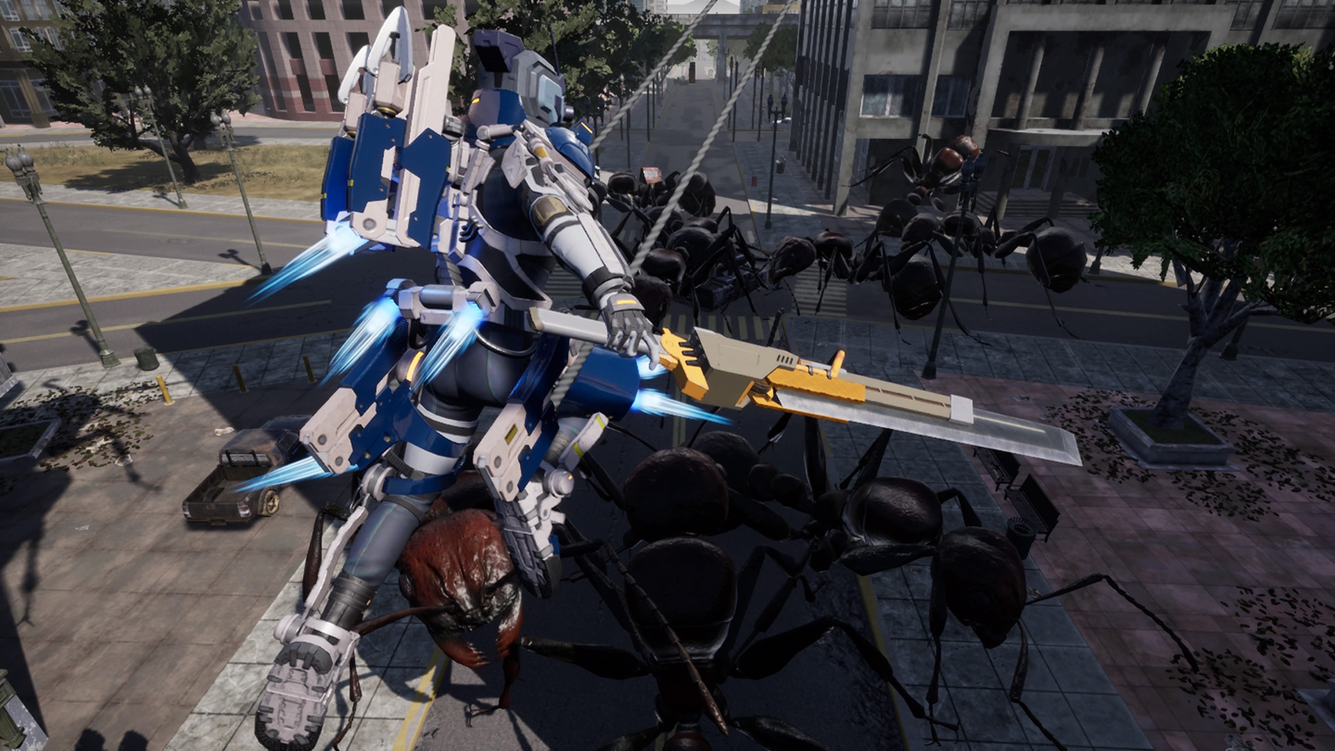 Скриншот из игры Earth Defense Force: Iron Rain под номером 8