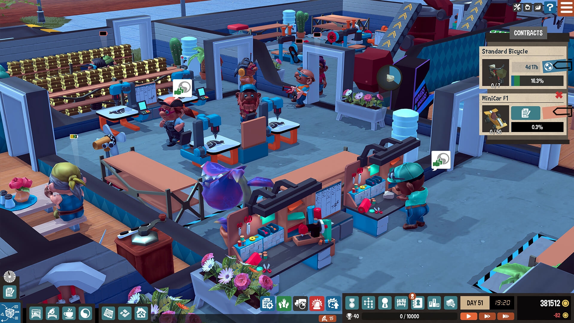 Скриншот из игры Little Big Workshop под номером 1