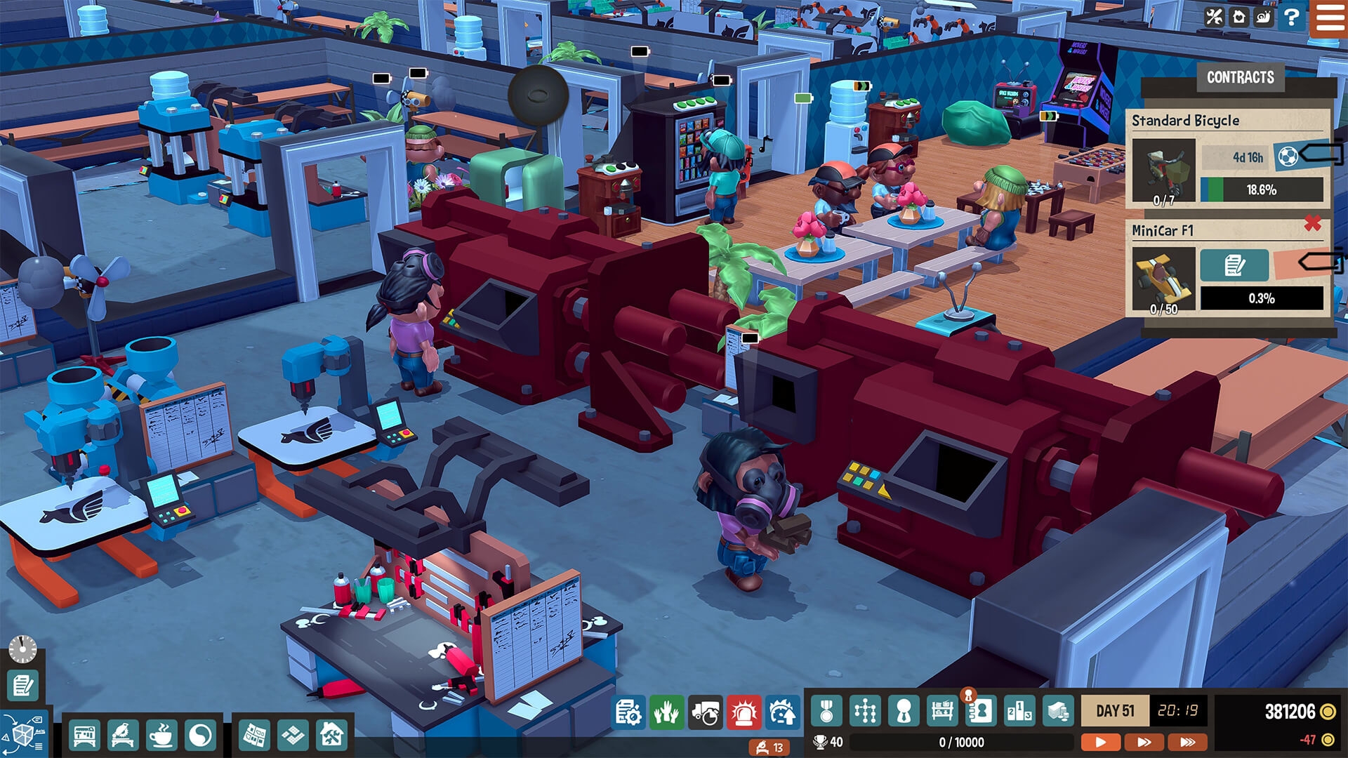 Скриншот из игры Little Big Workshop под номером 2