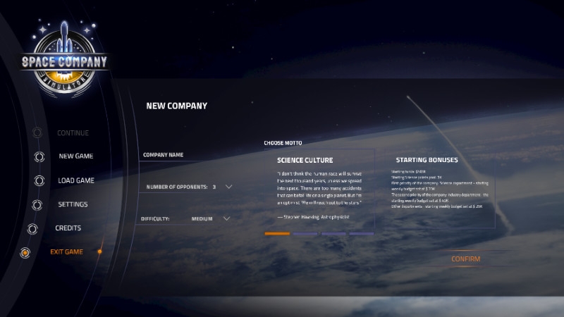 Скриншот из игры Space Company Simulator под номером 10