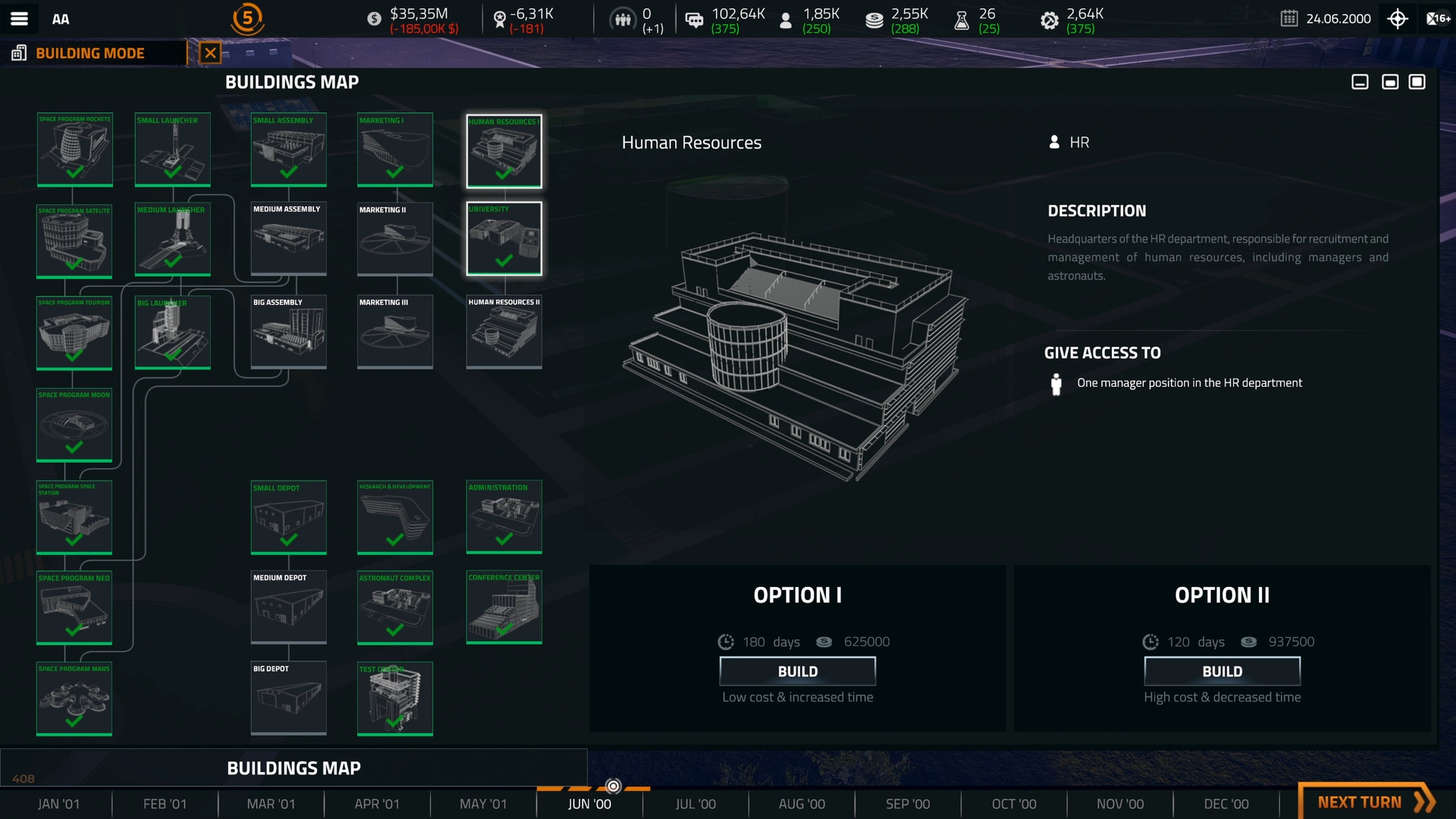 Скриншот из игры Space Company Simulator под номером 2
