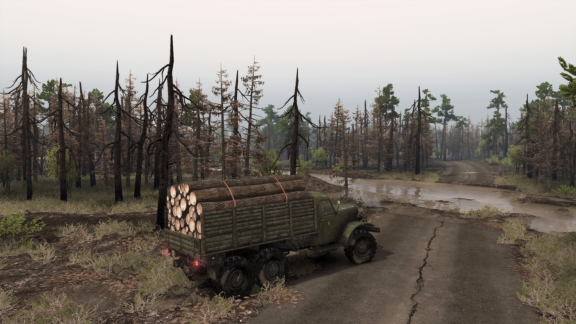 Скриншот из игры Spintires: Chernobyl под номером 11