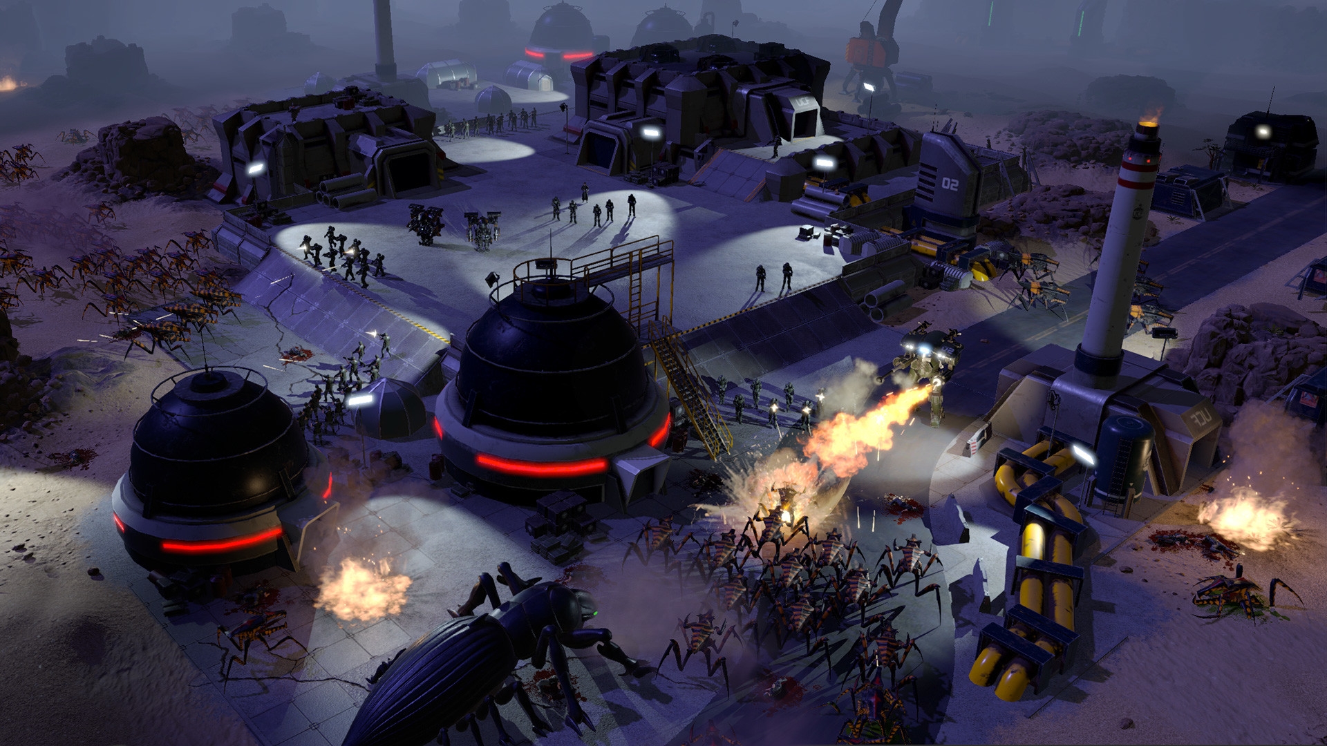 Скриншот из игры Starship Troopers: Terran Command под номером 1