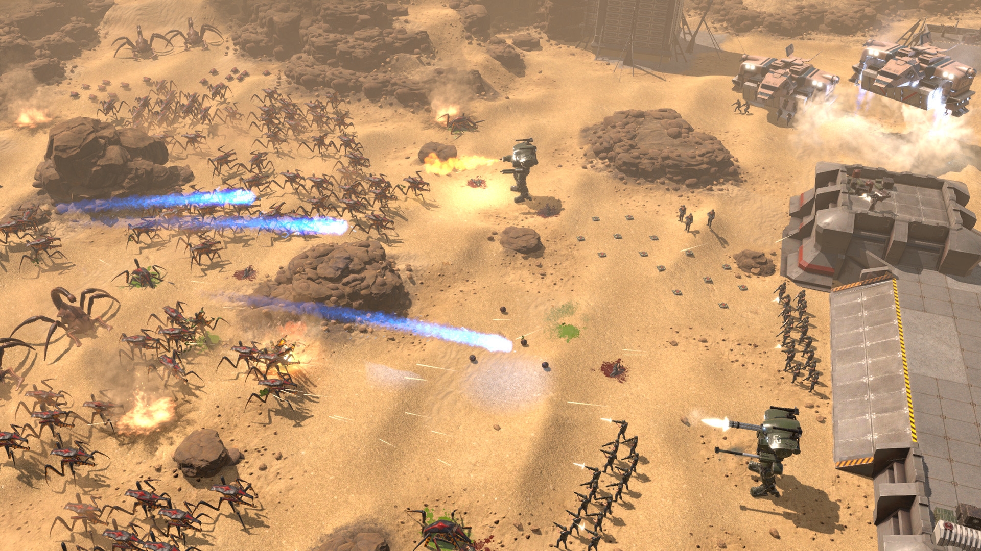 Скриншот из игры Starship Troopers: Terran Command под номером 4
