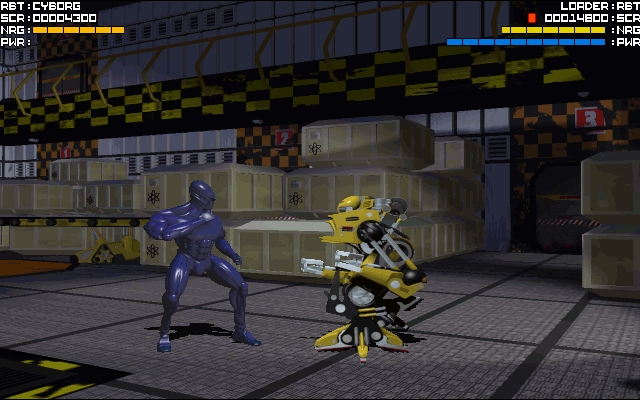 Скриншот из игры Rise of the Robots под номером 5