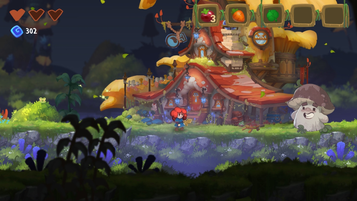 Скриншот из игры Potata: fairy flower под номером 1