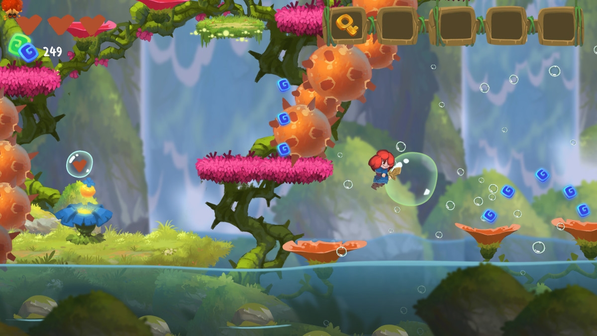 Скриншот из игры Potata: fairy flower под номером 2